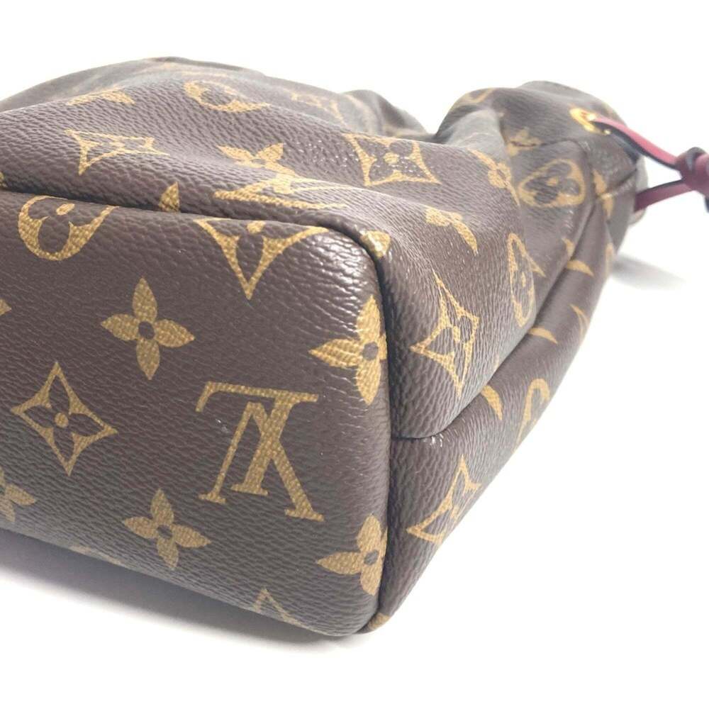 LOUIS VUITTON Authentic Brown Monogram Canvas Noe Pouch - Picture 6 of 11